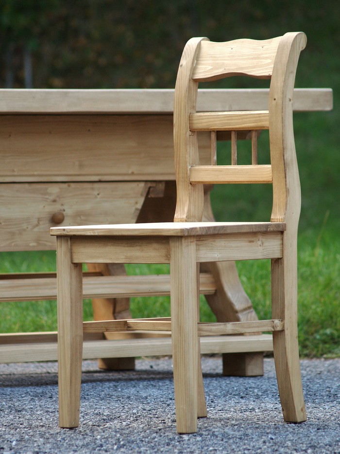 Sessel Fichte gewachst