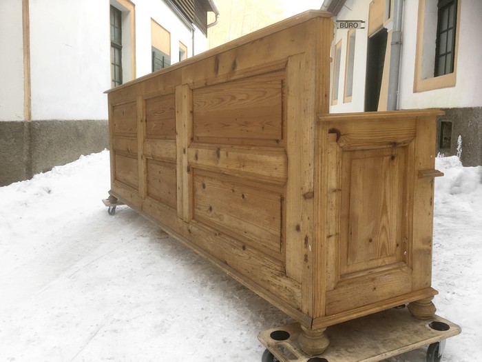 Kuechenbank Weichholz