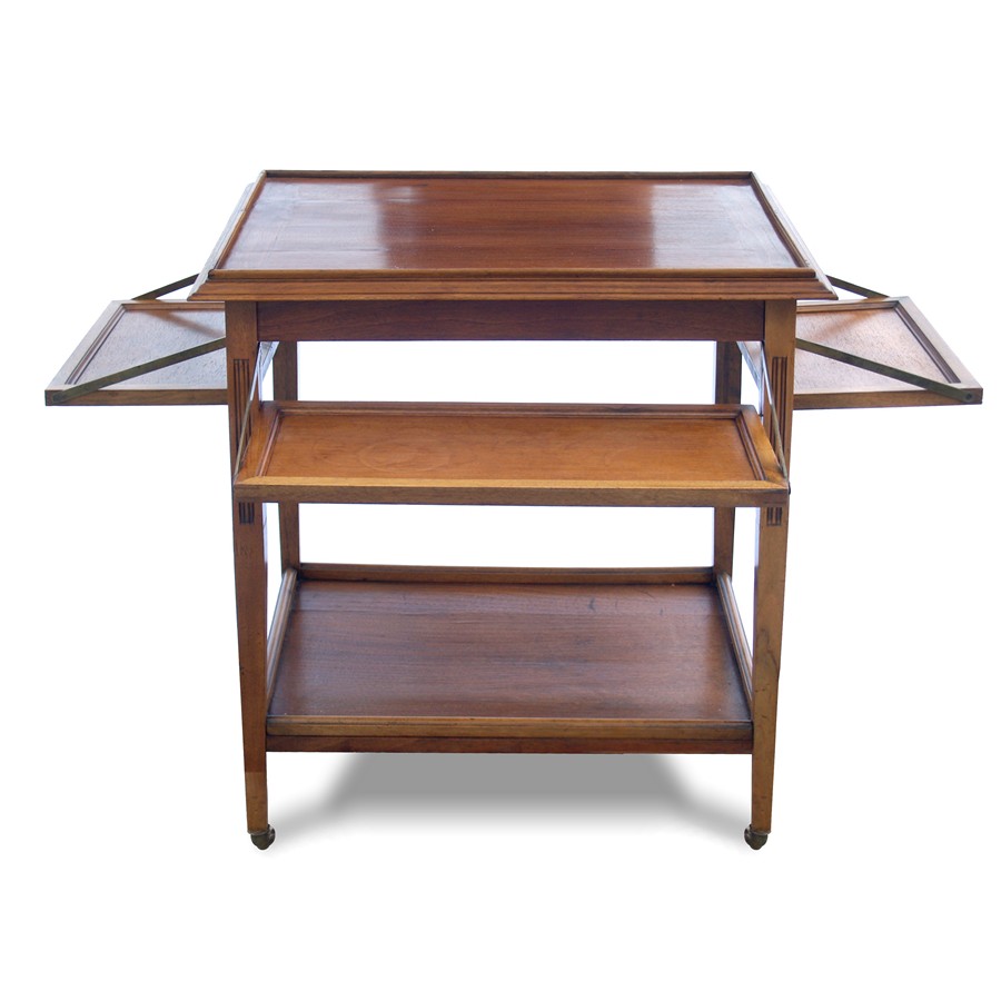 Achtung Rarität! Antiker Beistelltisch ausklappbare Flächen, absolut elegant! antiker Servierwagen