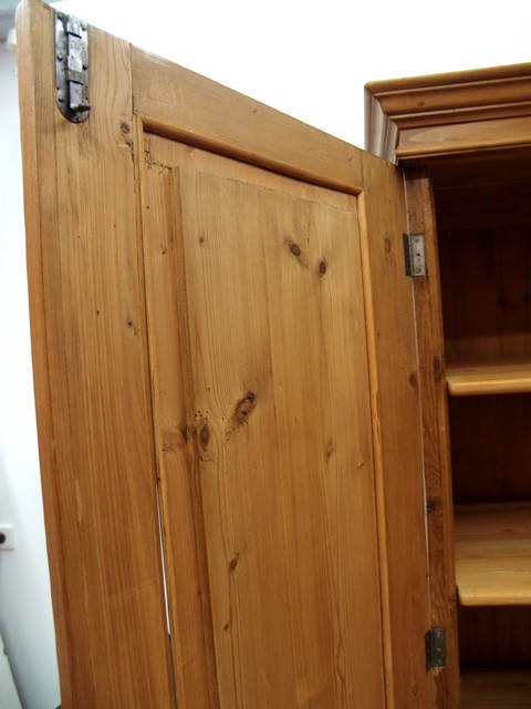 Naturholz Schrank Shabby Chic antik