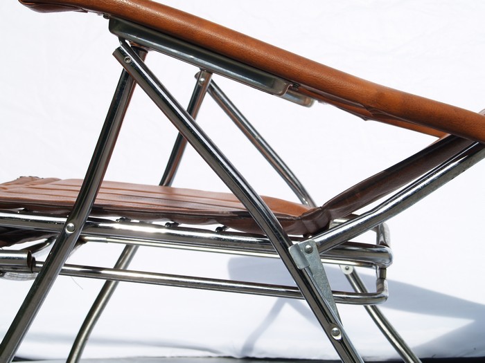 Stuhl Stahlrohr Midcentury