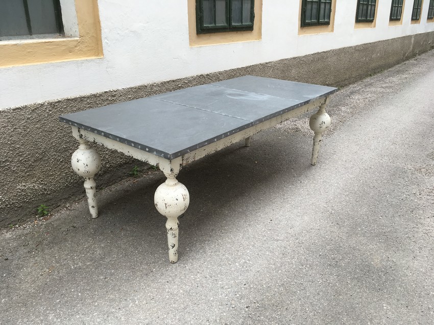 Esstisch Vintage weiß