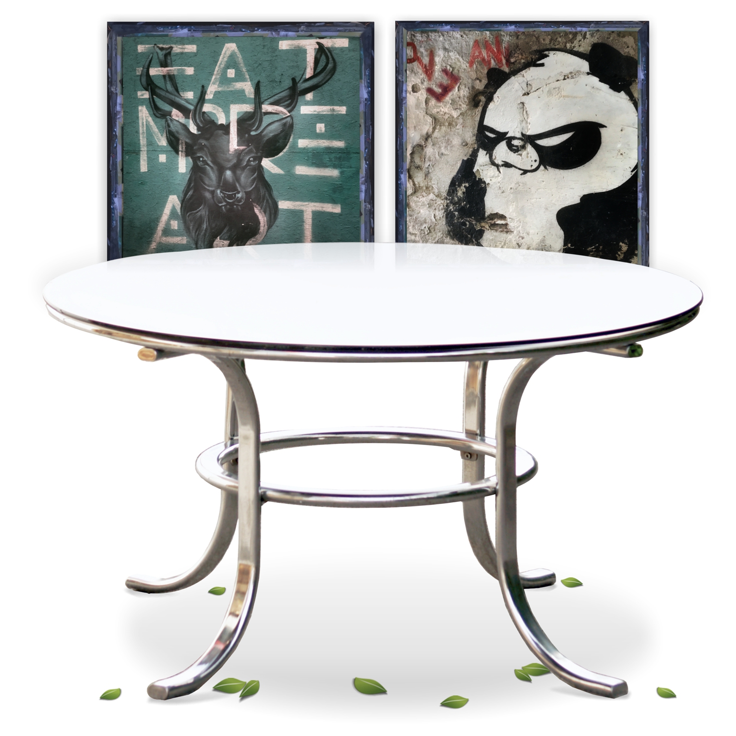 Couchtisch Vintage Chrom vernickelt Stahlrohr Retro Midcentury Tisch Chrom Couchtisch Stahlrohr Tisch Midcentury Vintage antik Retro