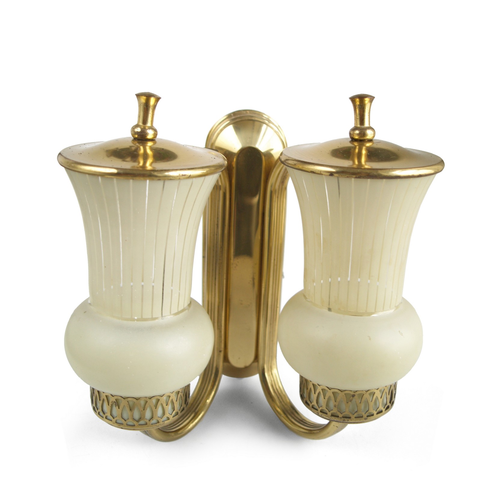 Wandlampe Sixties 60er Vintage Retro Wandleuchte 2-flammig Wandlampe Vintage