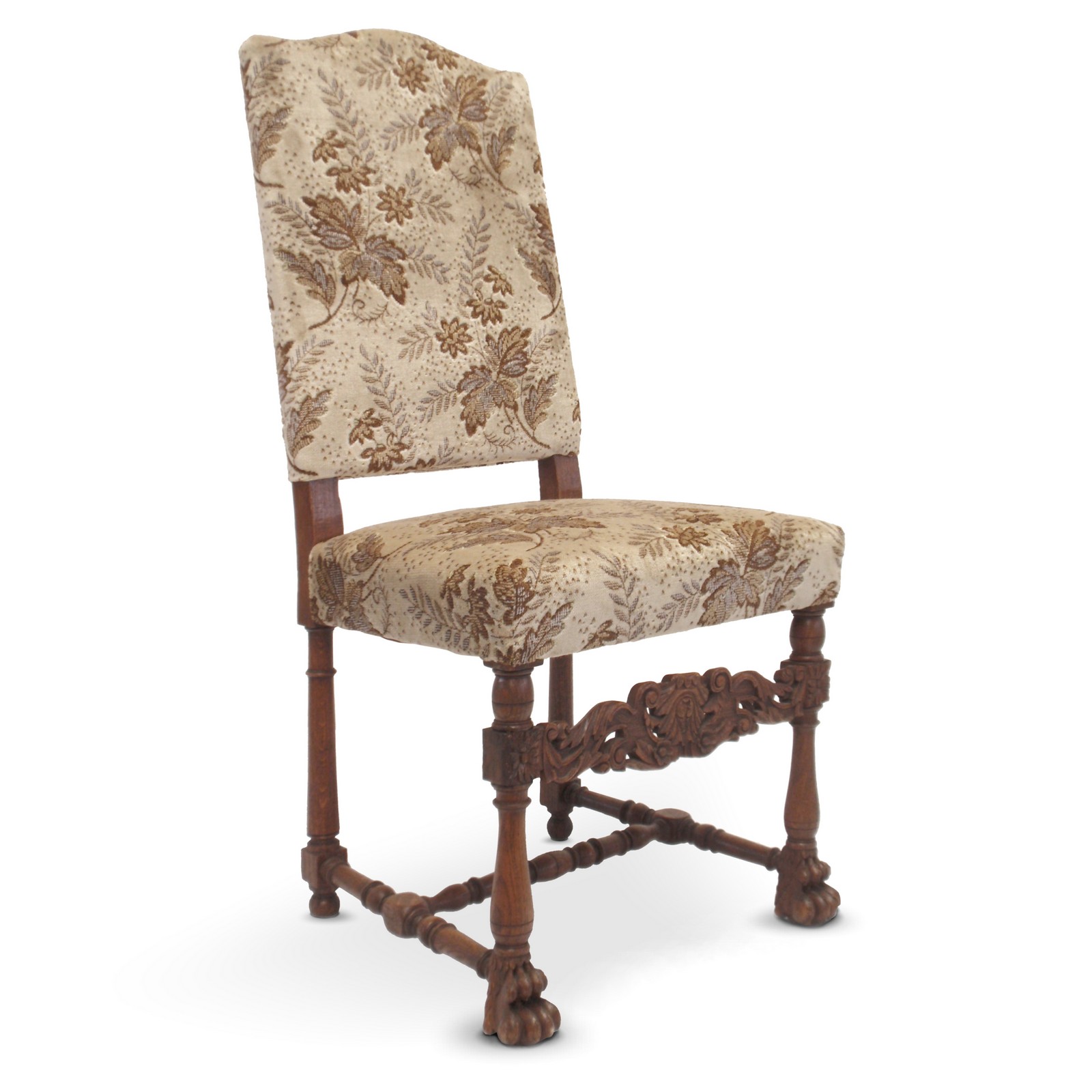 Sessel antik Barock Stuhl Löwenfüße Sessel antik Barock Stuhl Löwenfüße