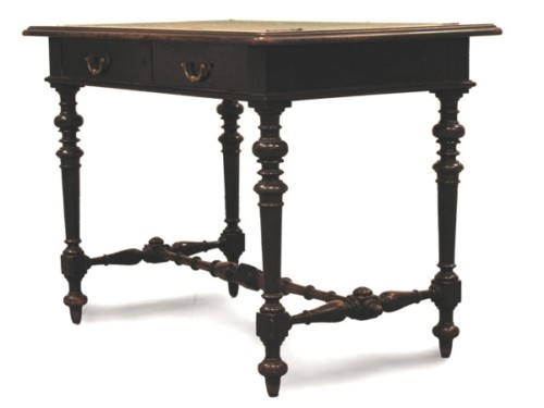 Historismus Spieltisch Schreibtisch antik Tisch Historismus Schreibtisch Spieltisch antik