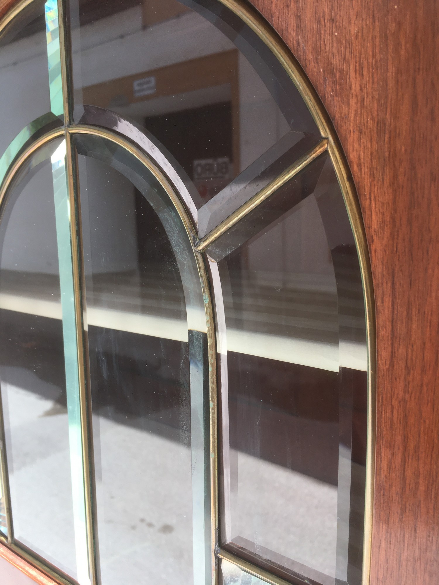 Jugendstil Schrank ArtNouveau secessionistisch Kredenz Vitrine antik