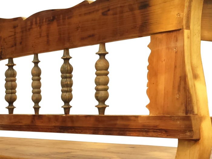 Truhenbank Weichholz