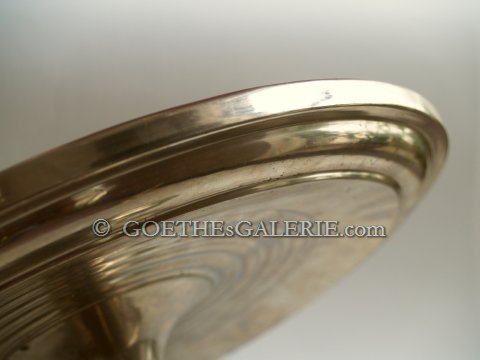 silberne Tortenplatte Vintage