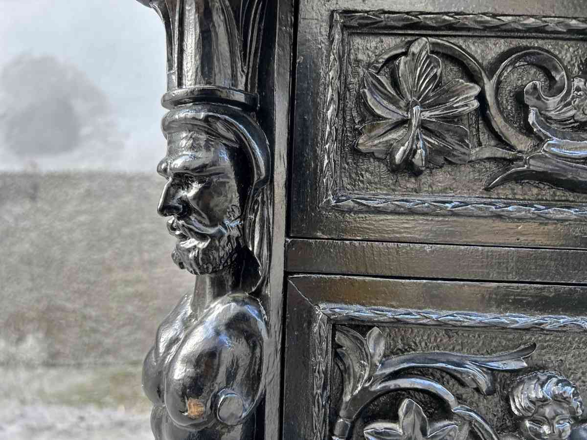 Antiquität Renaissance Schreibtisch antik Barock Möbel