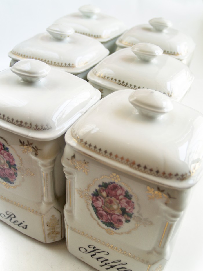 Vorratsdose Porzellan
