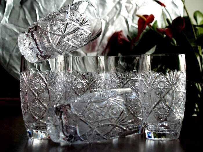 Bleikristall Wasserglaeser