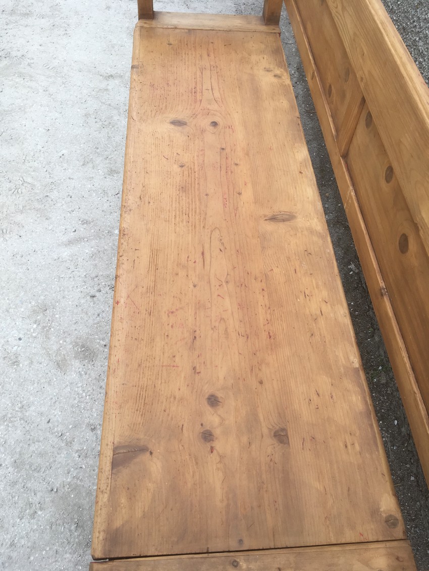 Kuechensitzbank antik