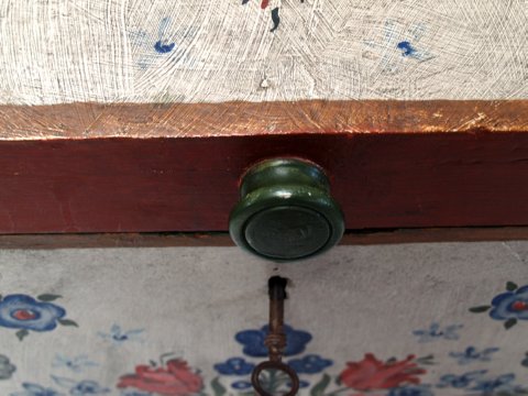 Bauerntruhe Truhe handbemalt