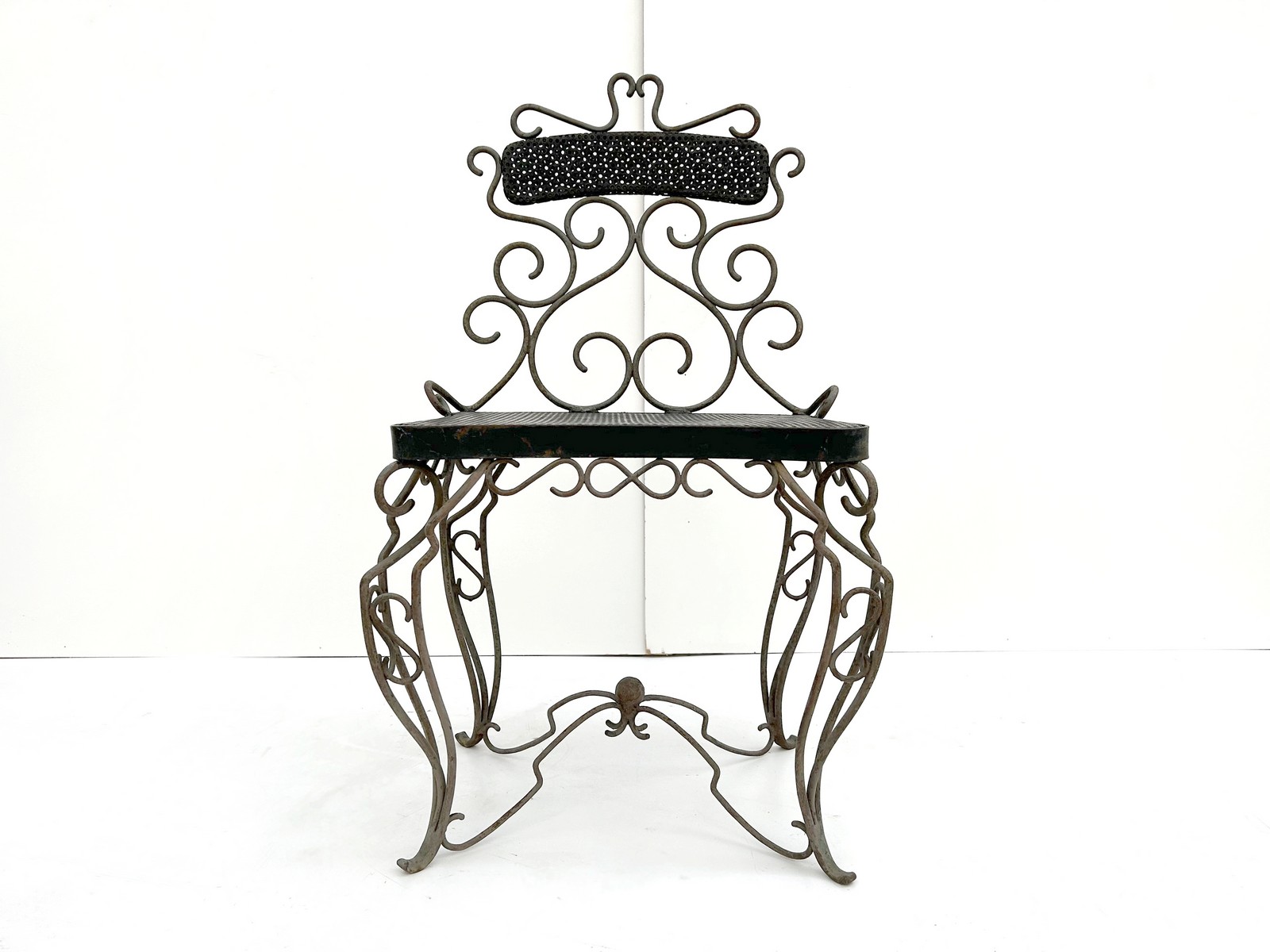 Gartensessel Eisen gebogen Frankreich