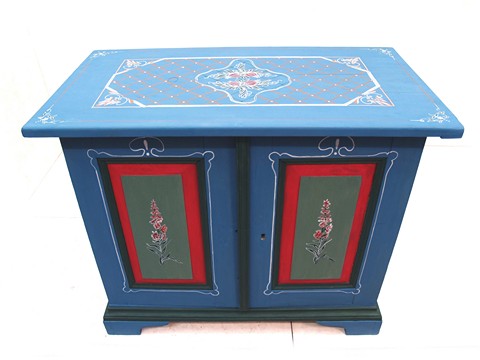 Landhaus Kommode bemalt