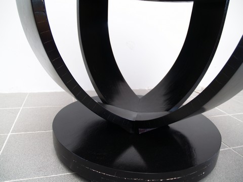 Jugendstil Tisch schwarz