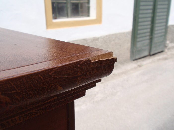 Voglauer Schrank bemalt