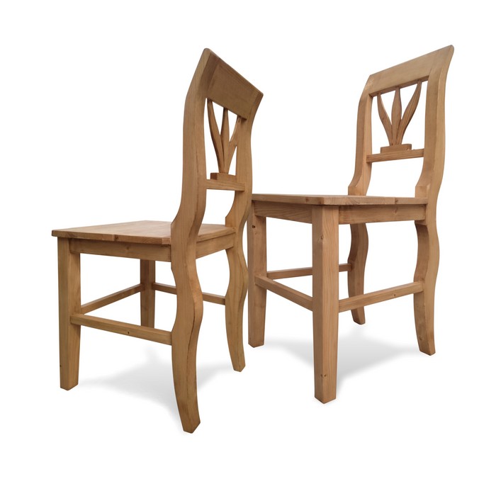 Sessel Stuhl Landhausstil Fichte massivholz neu Hotelmöbel