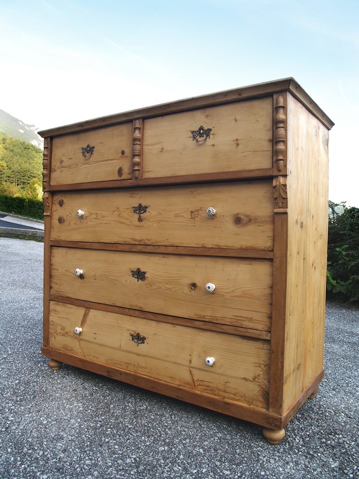 Weichholz Ladenkommode