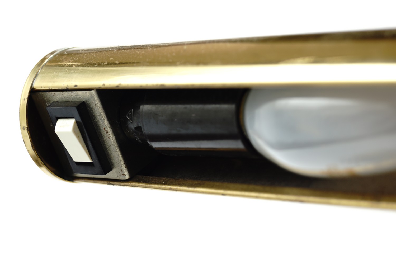 Tischlampe Schreibtischlampe Kontorlampe Tischleuchte Messing Vintage