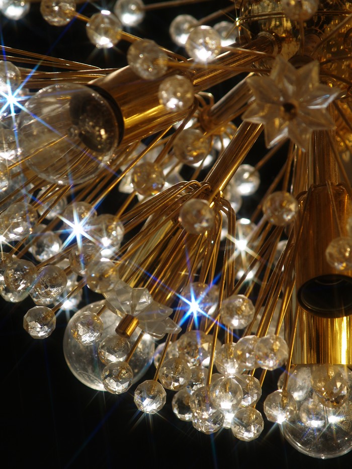 Emil Stejnar Lampe Snowball Vintage