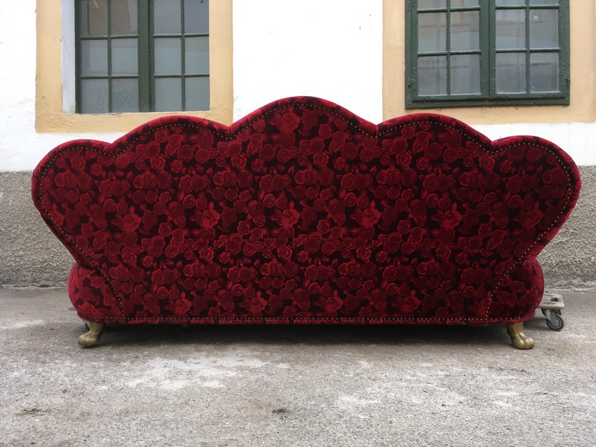 Bretz Sofa Rosenstoff Alibaba Aladin Designklassiker Monster Gaudi