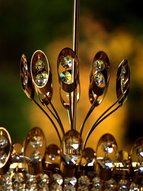 Bleikristall Luster antik