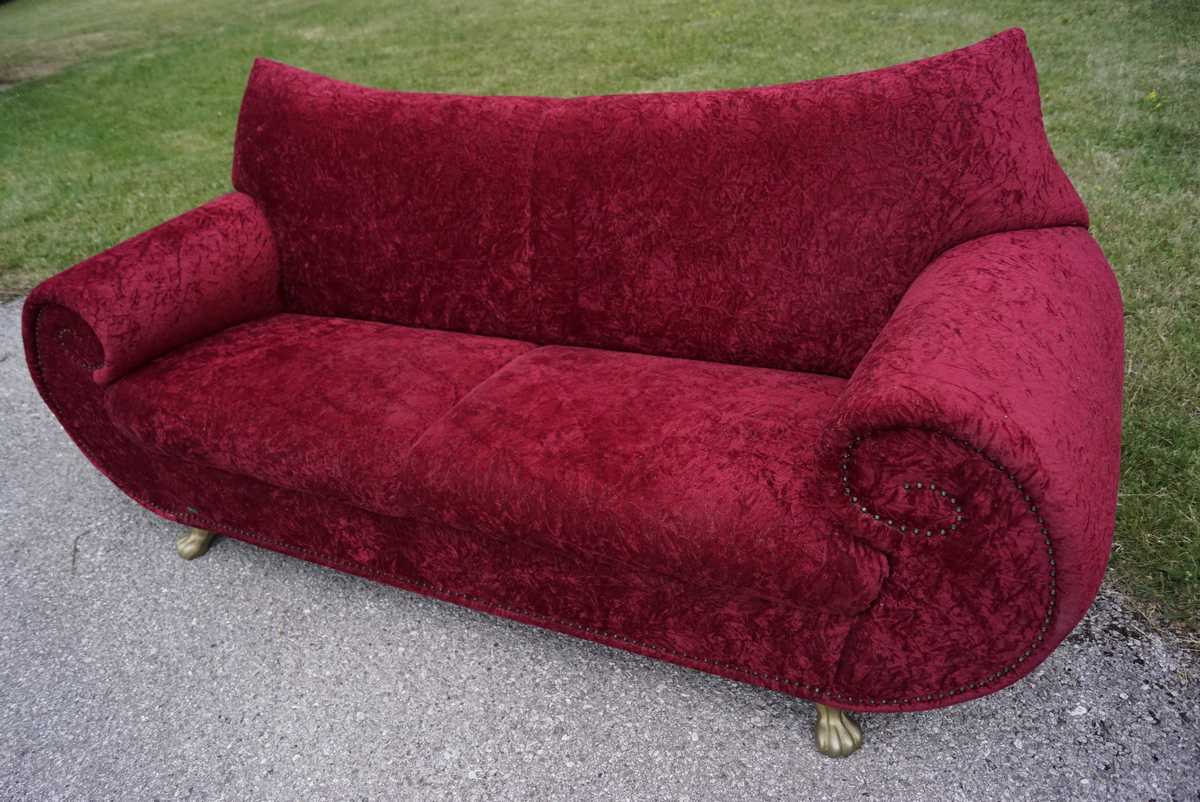Bretz Sofa Gaudi rot neuwertig gebraucht secondhand