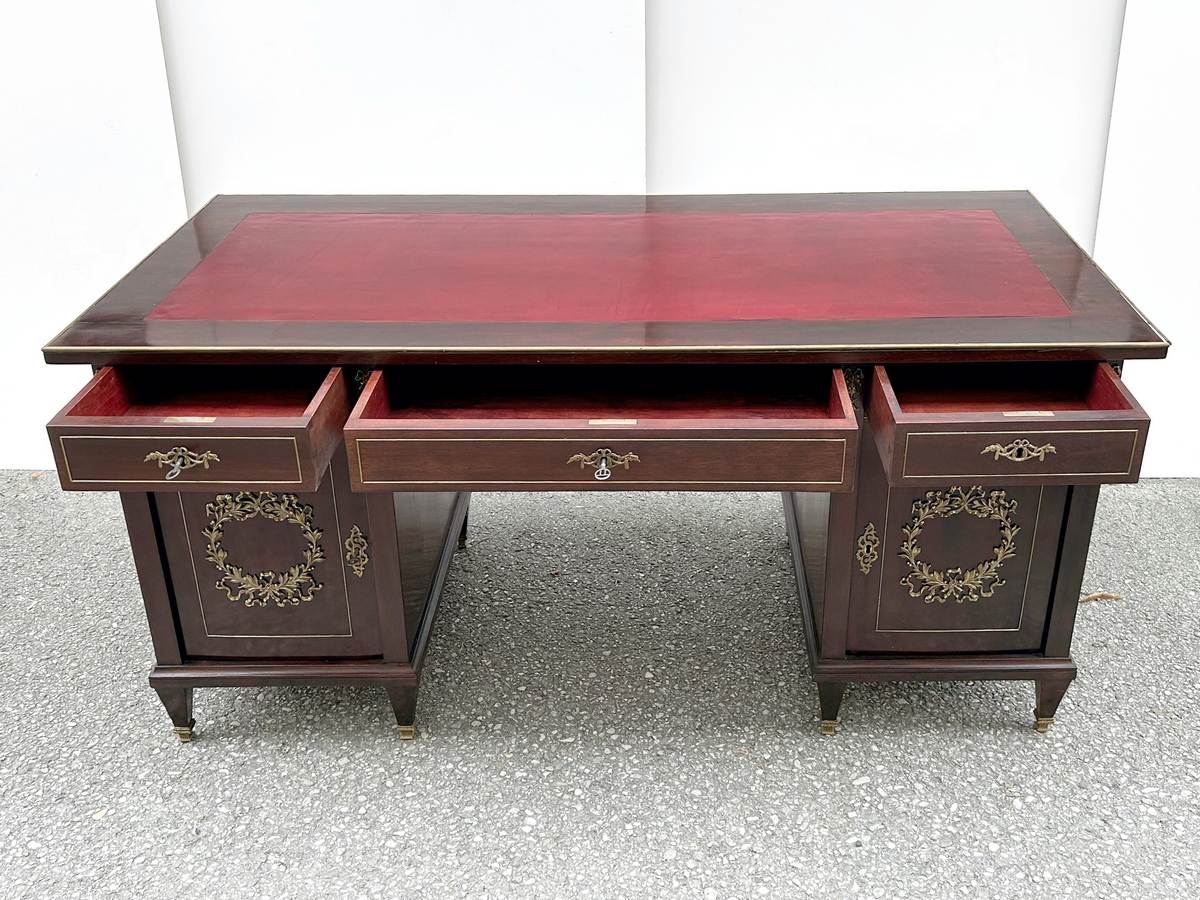 Empire SChreibtisch Messingbeschläge