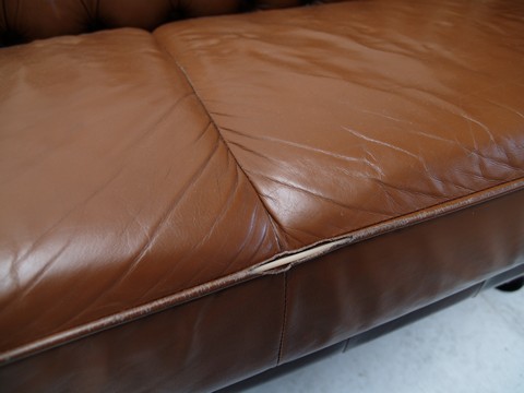 Chesterfield Ledersofa - Keder