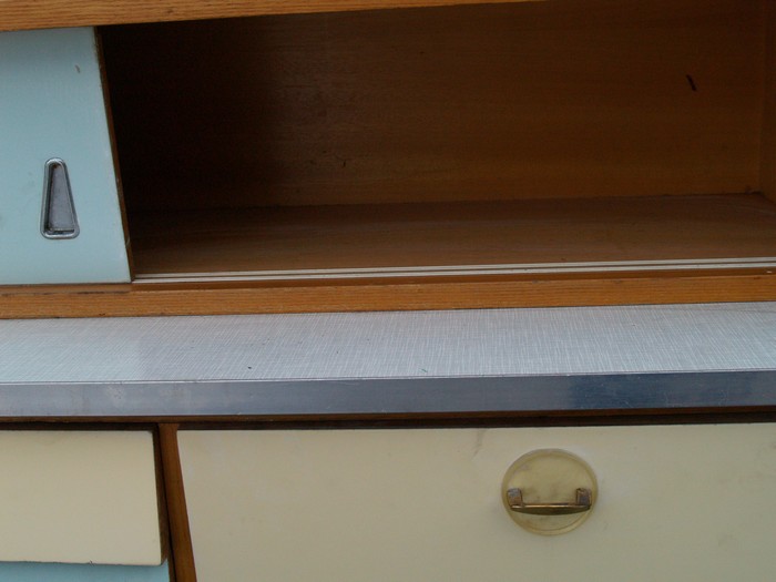 Küche 50er-Jahre Midcentury Küchenschrank