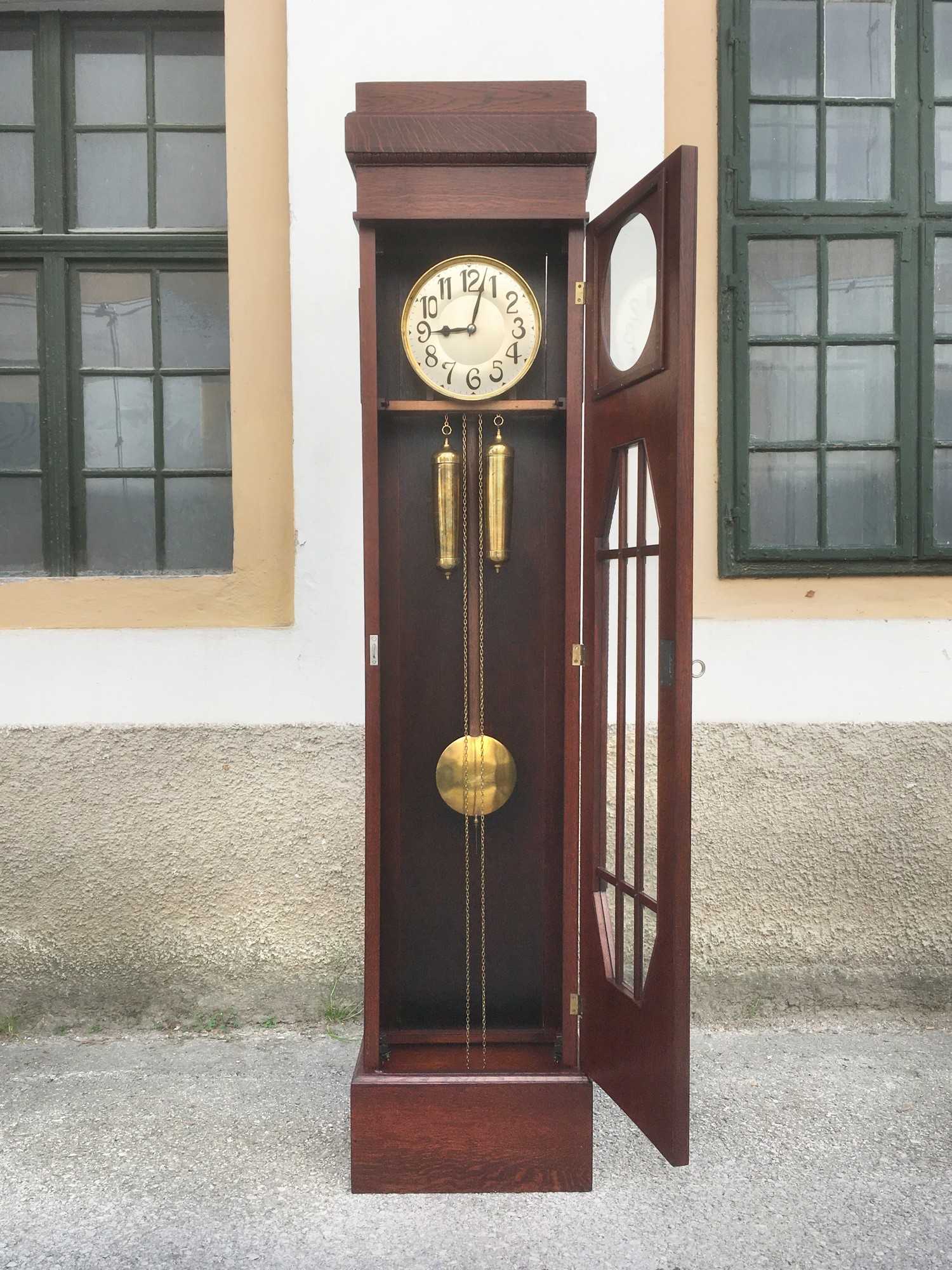 Standuhr antike Jugendstil