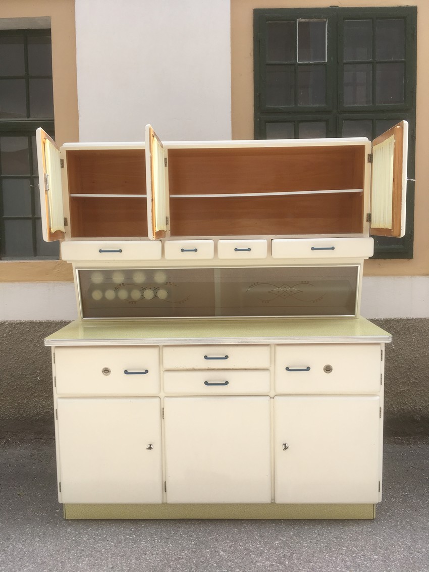 Vintage Buffet-Schrank weiß