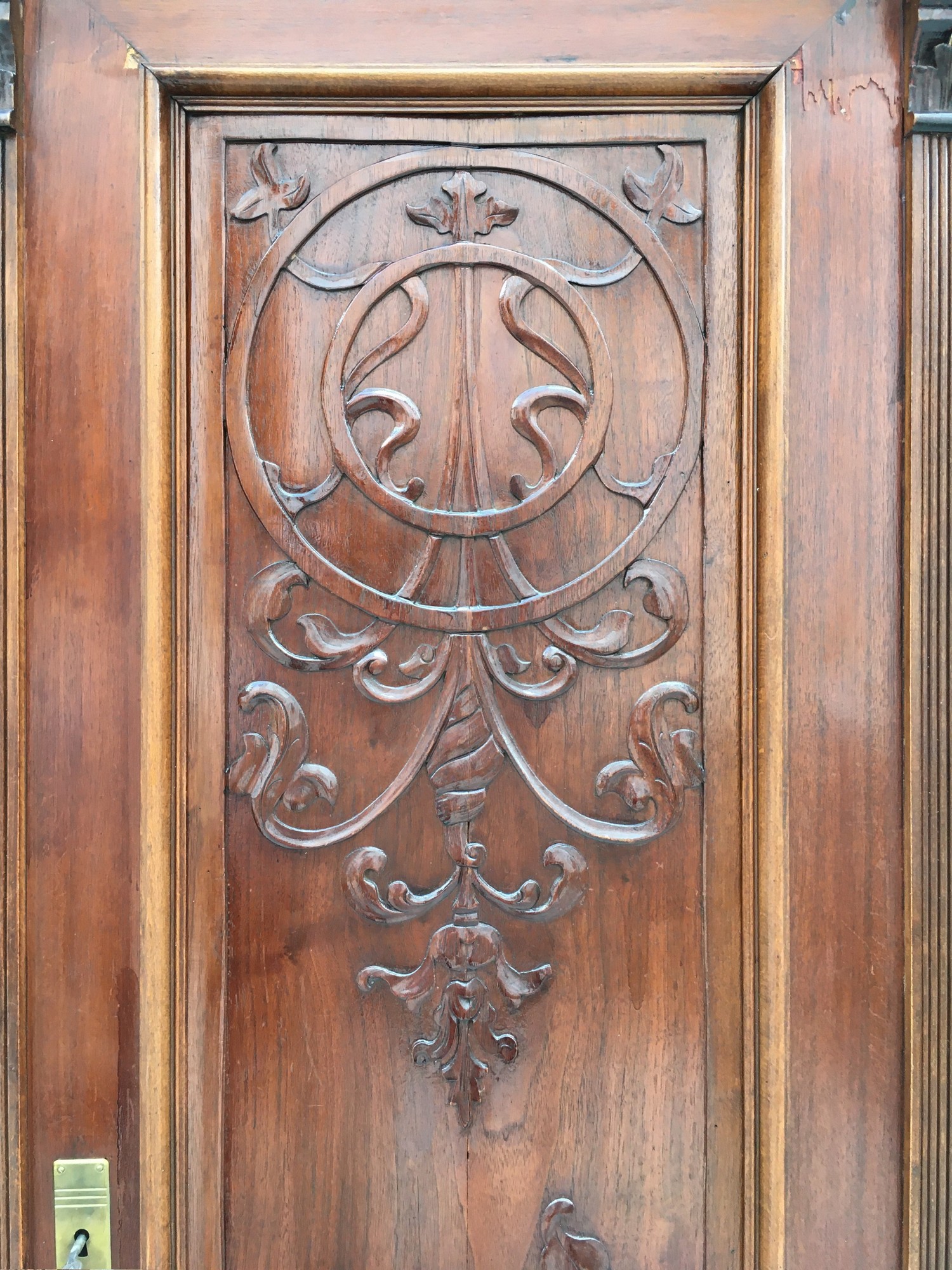 Kleiderschrank Spiegelschrank Schrank Kasten antik Jugendstil Garderobenschrank