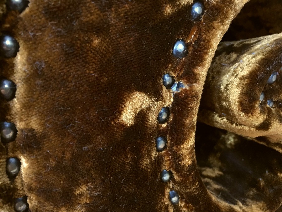 Bretz Schimmersamt SofaStuhl