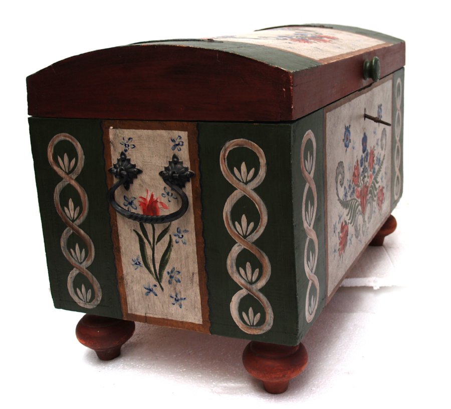 Bauerntruhe Truhe handbemalt