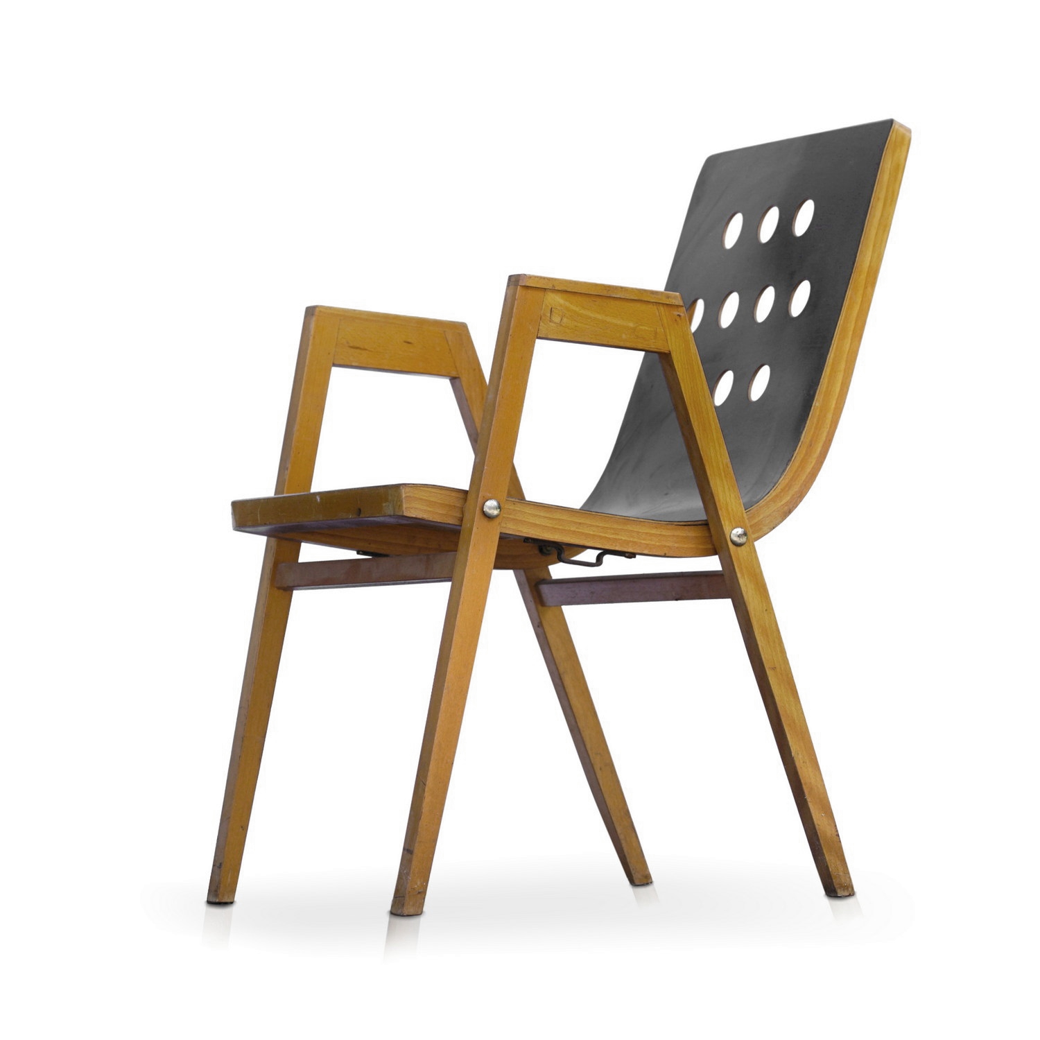 Roland Rainer Design Armlehnstuhl 1952 Mid Century