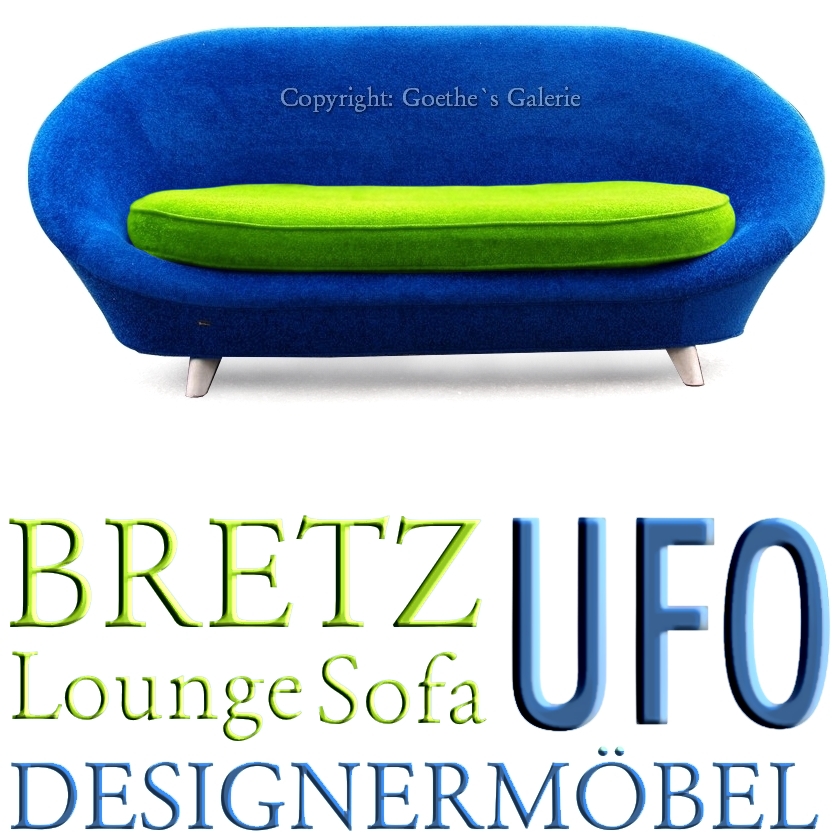 BRETZ SOFA Pool UFO 3er blau grün BRETZ SOFA Pool
