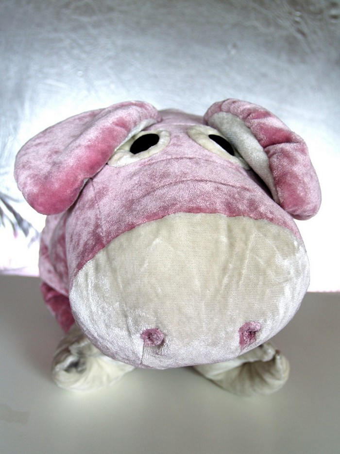 Bretz Schwein rosa Kissen