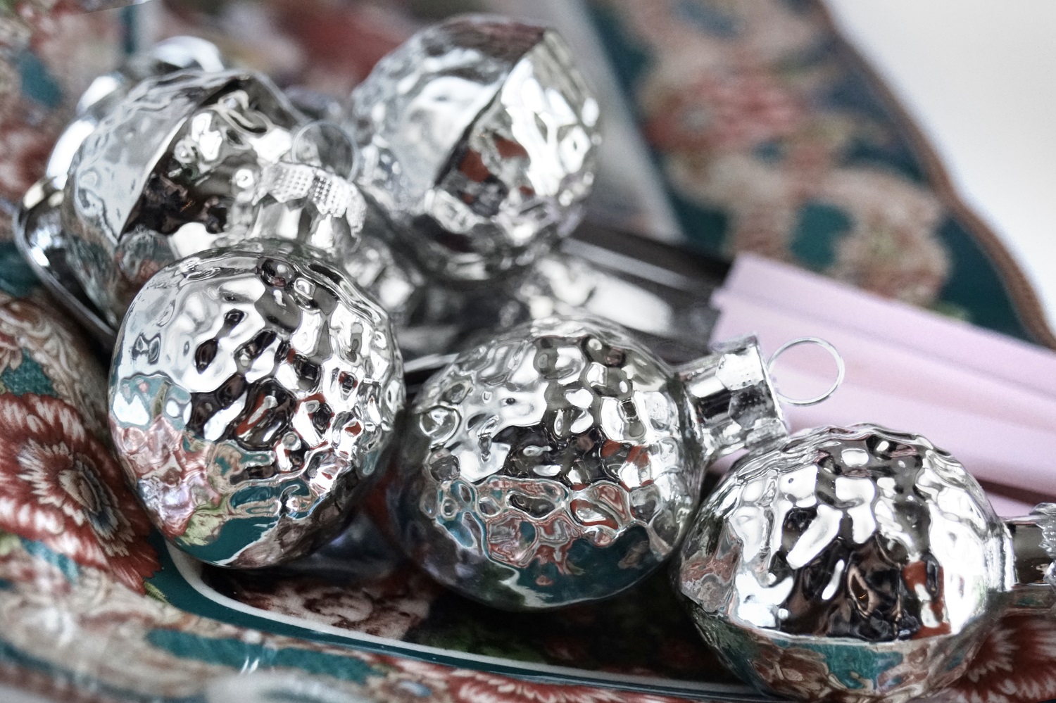 Weihnachtsbaumschmuck Christbaumschmuck Nüsse Glas Handarbeit mundgeblasen