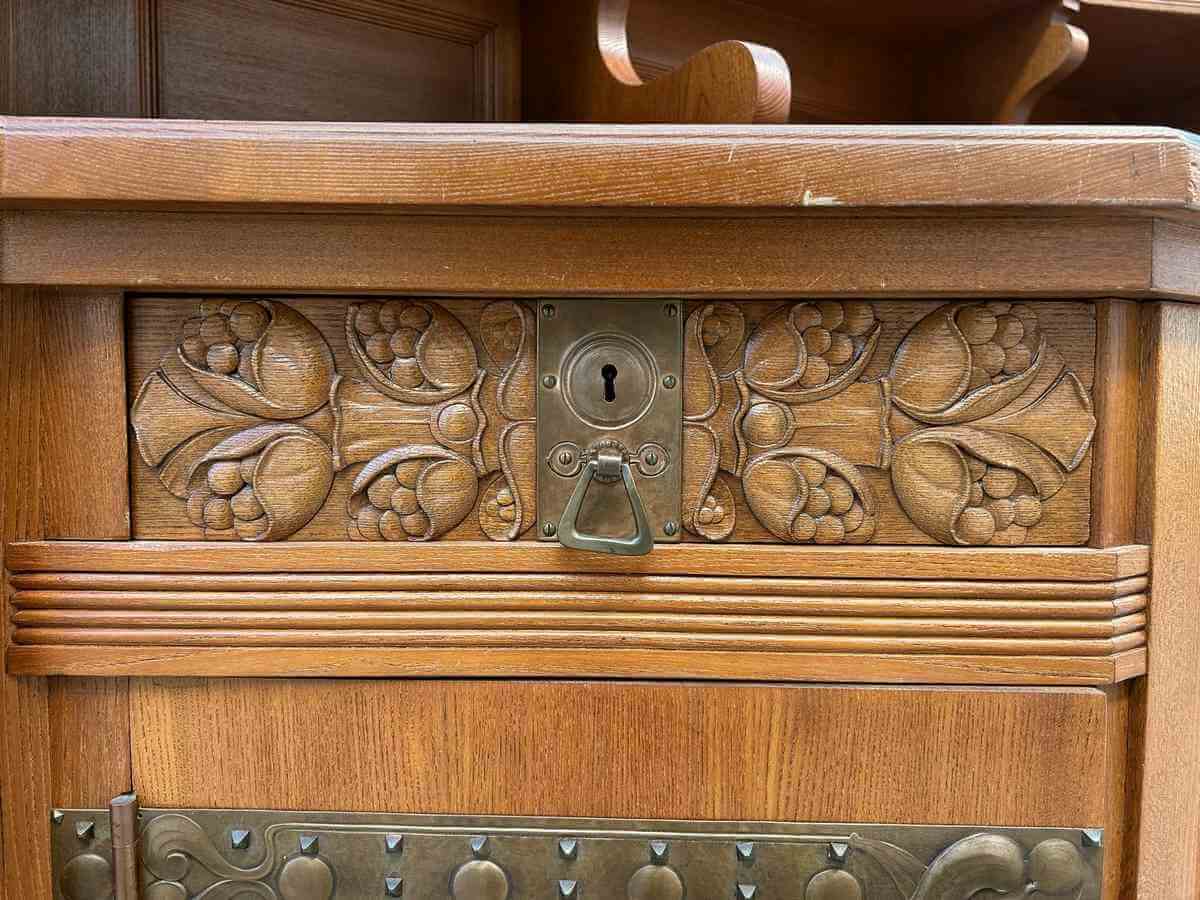 Antiker Schrank Jugendstil Anton Bembe Möbel Mainz Anrichte