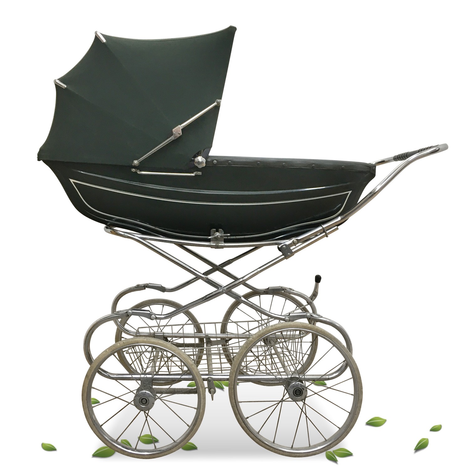 Marmet antiker Kinderwagen Retro Puppenwagen groß Marmet Kinderwagen England Nostalgie Royals Vintage