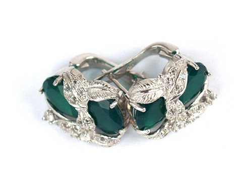 Ohrstecker 925 Silber Aventurin