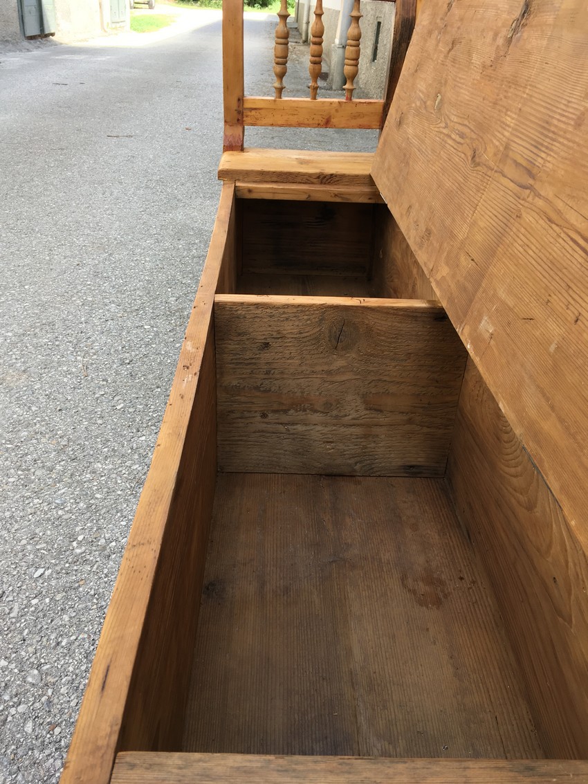 Weichholz Kuechenbank