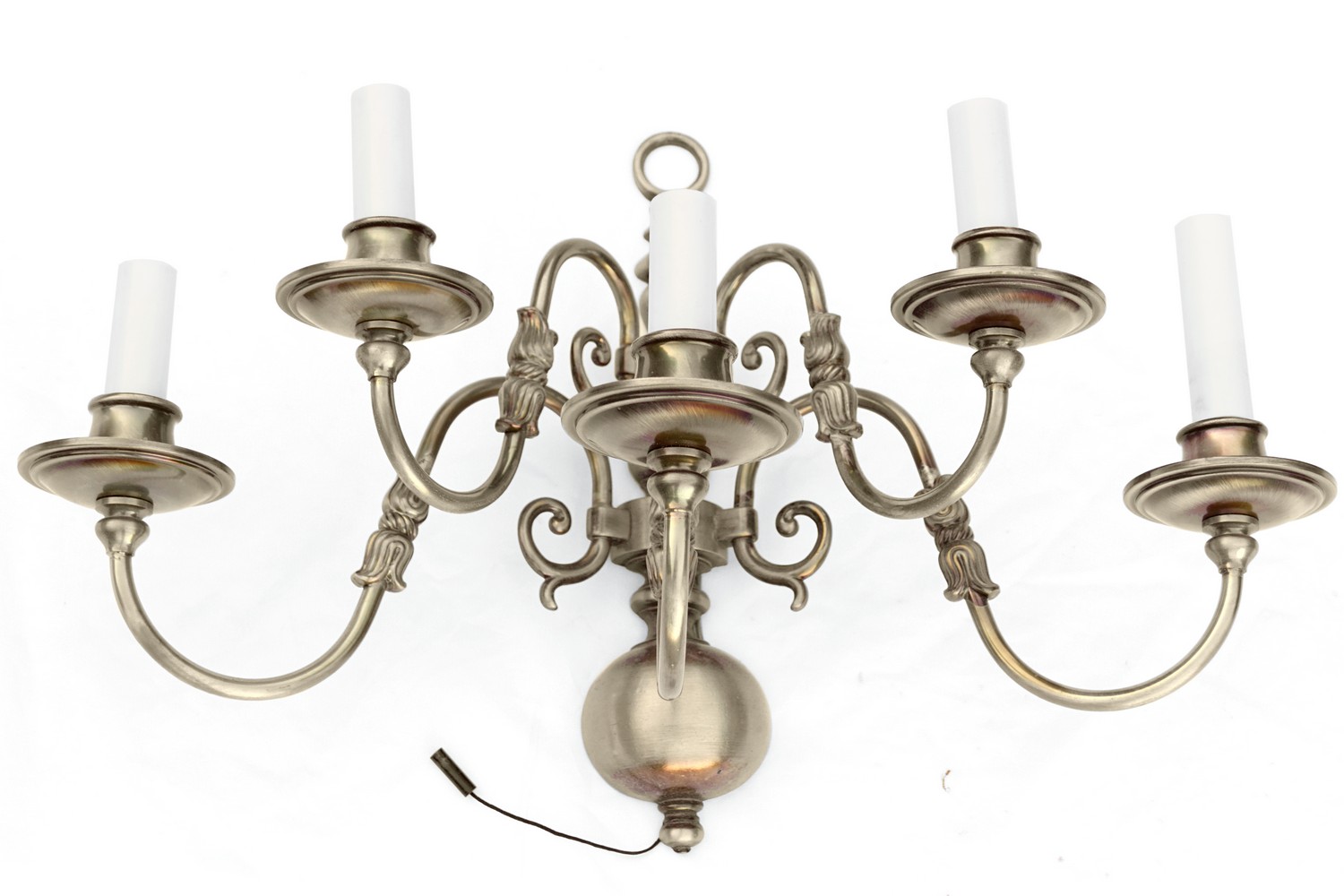 Wandleuchter Flämisch Messing 5-armig Barockstil Lampe