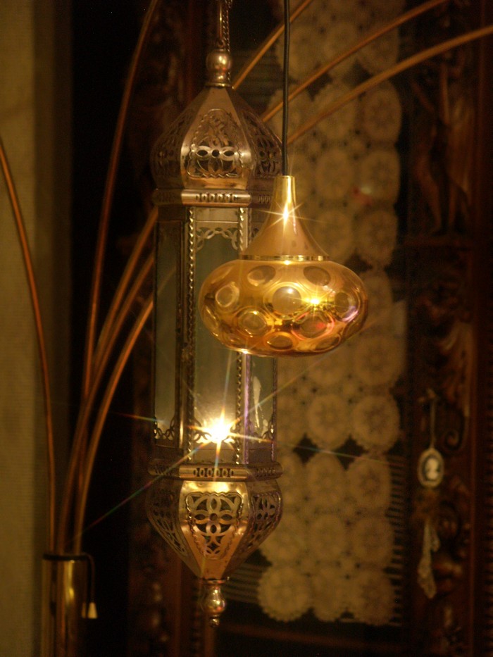 Laterne silber Antikstil Orient