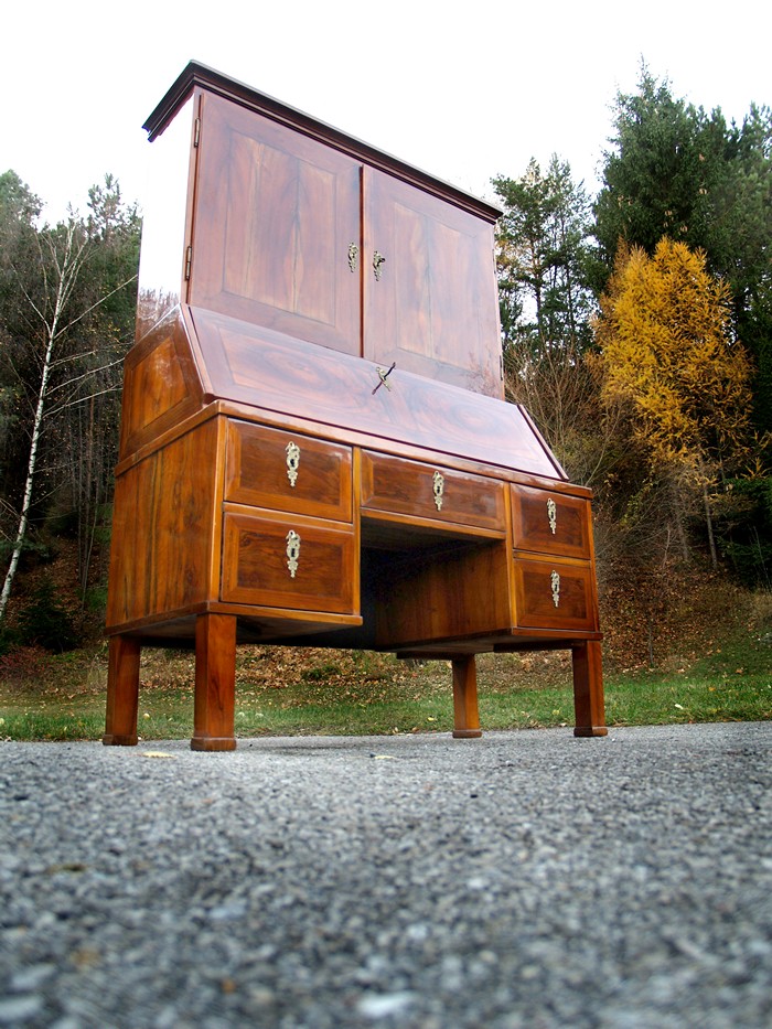 Biedermeier Schreibtisch Schrank