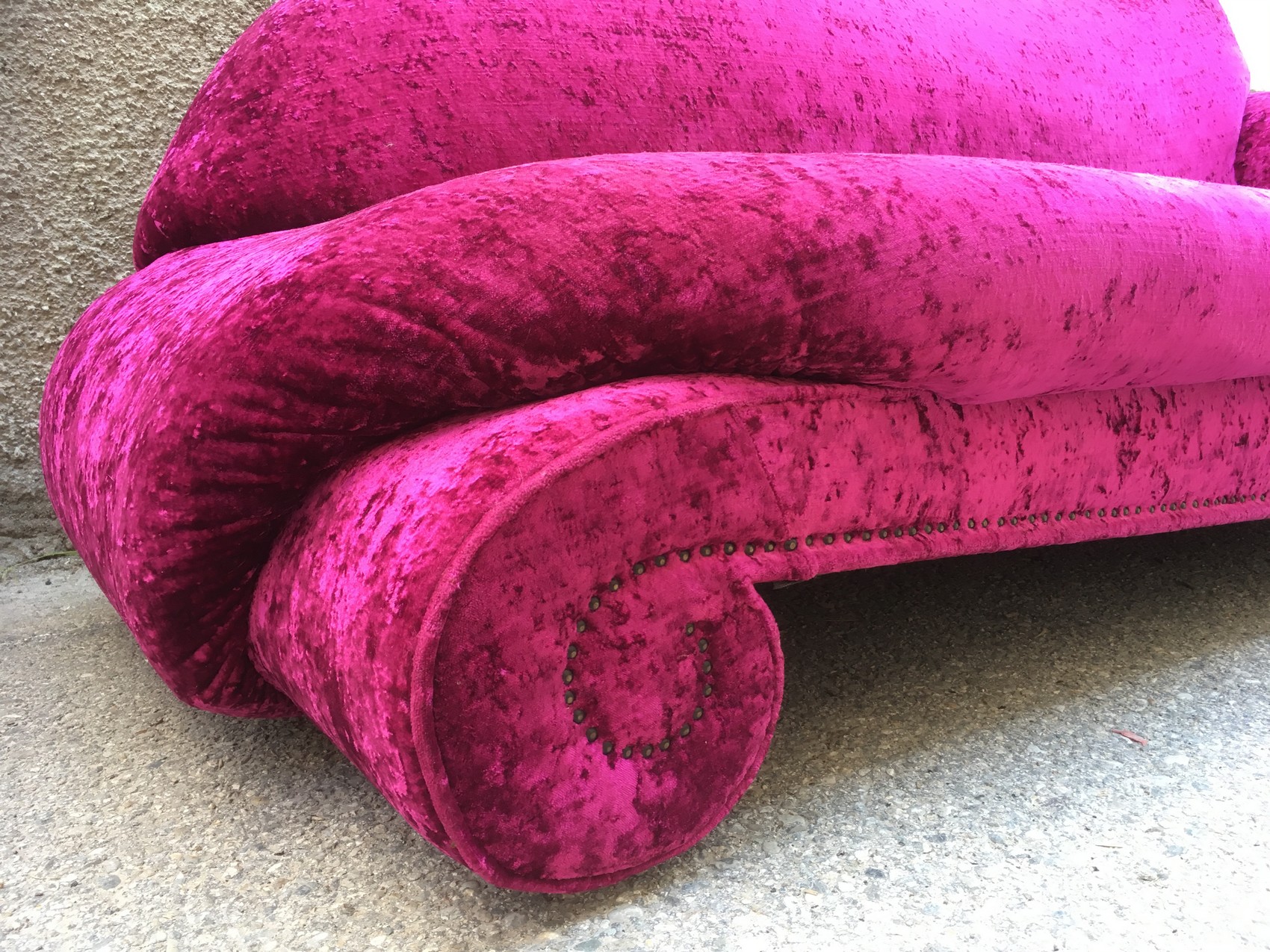 Bretz Recamiere rosa Sofa