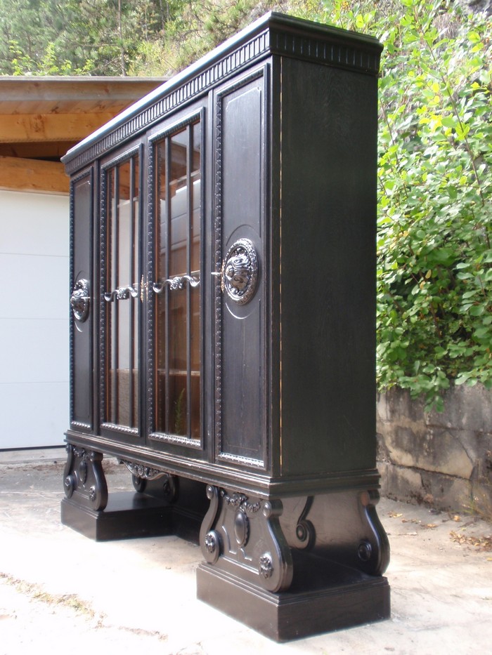 Vitrine antik groß